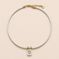 Moonstone Leather Cord Necklace