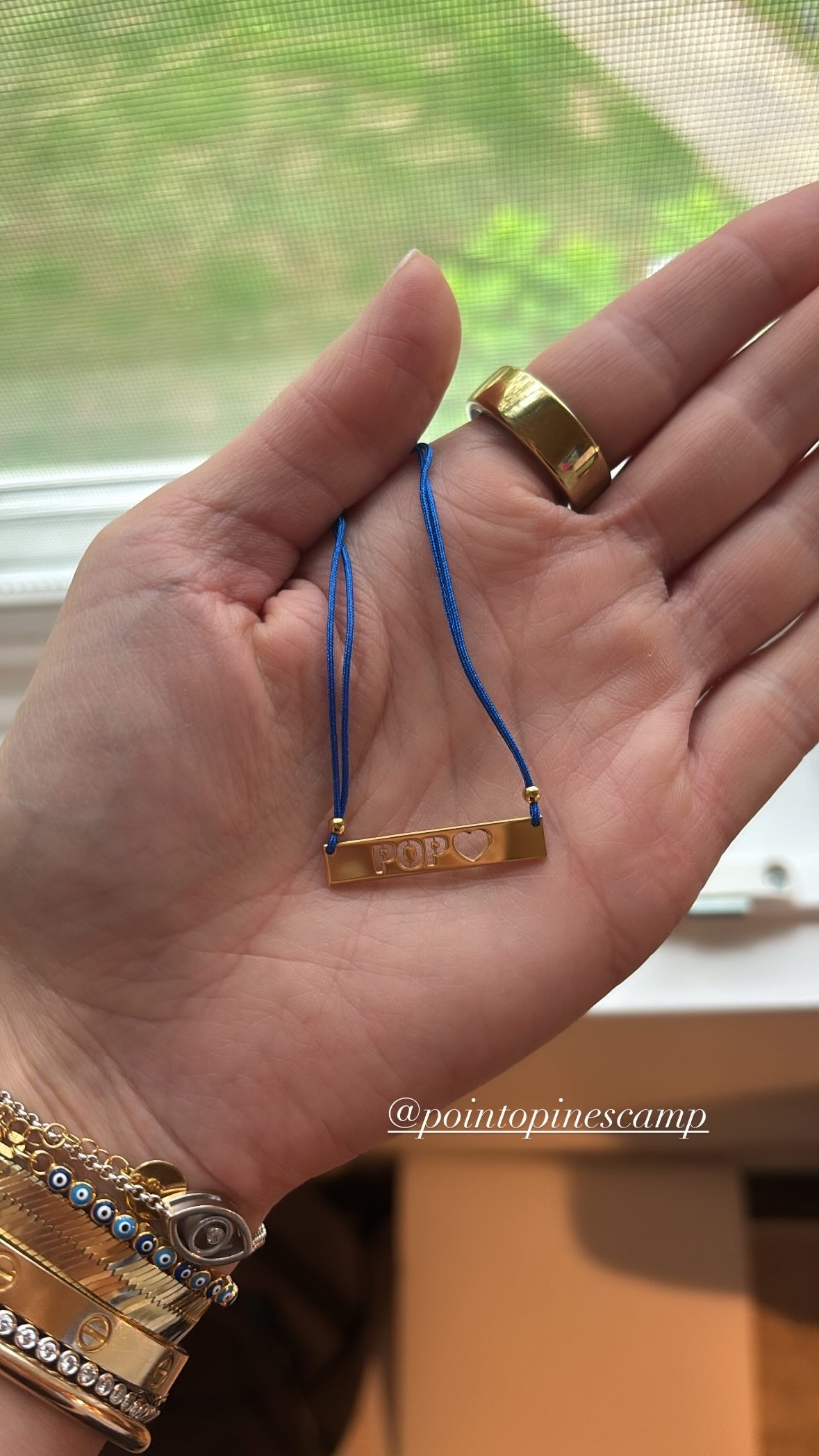 Camp Name Necklace