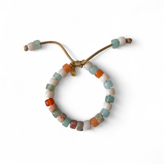 Sunset Beach • Gemstone Beaded Bracelet