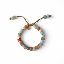 Load image into Gallery viewer, Sunset Beach • Gemstone Beaded Bracelet
