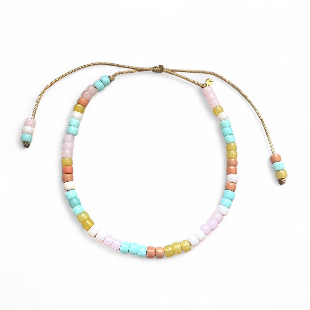 The Candy • Gemstone Beaded • Adjustable Necklace