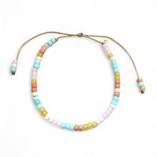 Load image into Gallery viewer, The Candy • Gemstone Beaded • Adjustable Necklace
