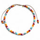 Malibu Barbie Pony Bead Gemstone Necklace
