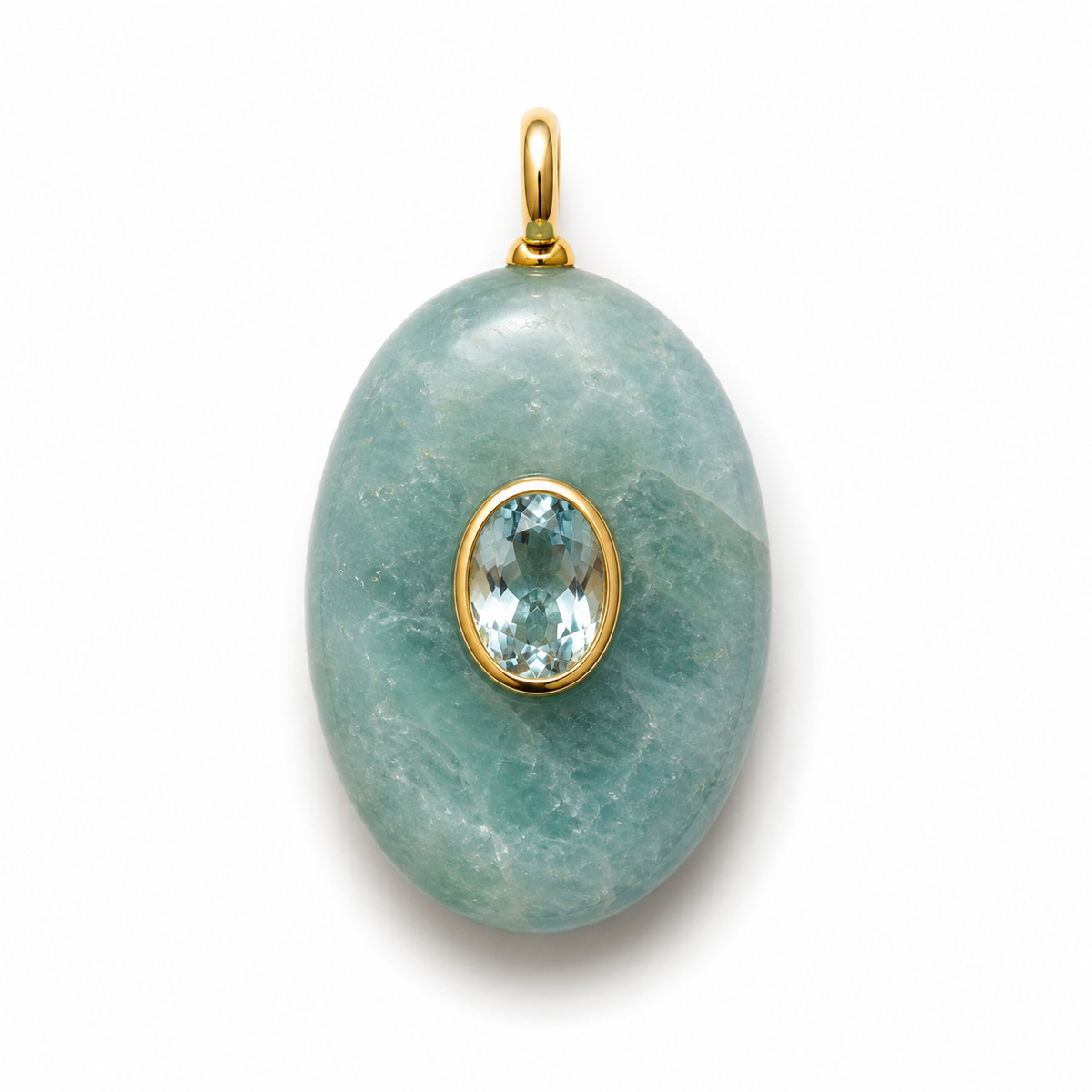 Aquamarine & Blue Topaz Oval