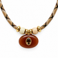 Chocolate Moonstone & Smoky Quartz Pendant