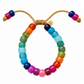 Technicolor Majik, Adjustable Gemstone Beaded Bracelets