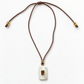Moonstone & Smoky Quartz Stacking Necklace