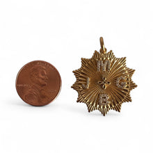 Load image into Gallery viewer, Radial Circle Medallion Pendant
