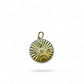 Initial Symbol Medallion with Pave Disc