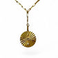 Initial Medallion Pendant