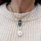Labradorite Obelisk Pendant