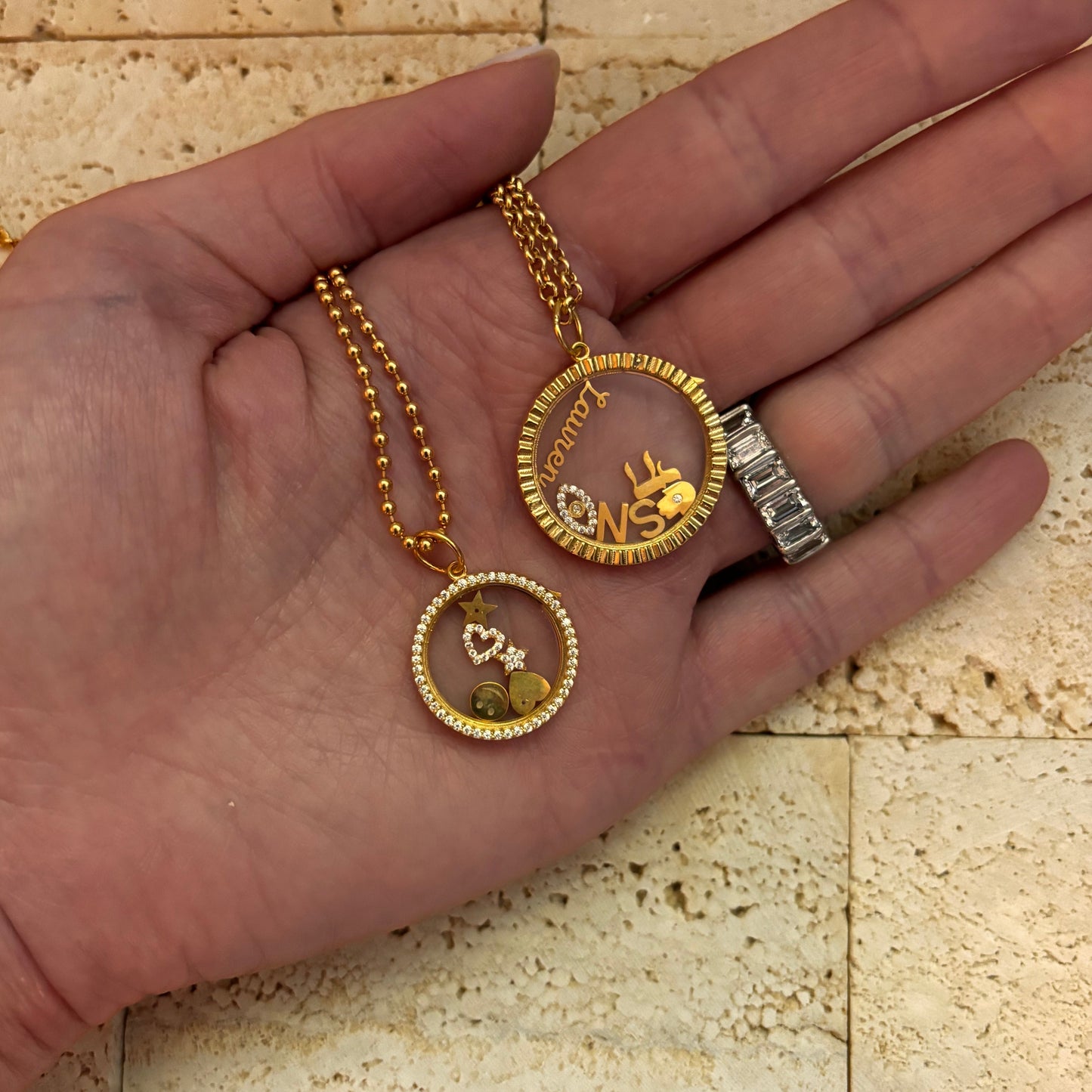Floating Locket Charms