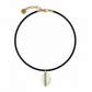 Cowrie Gemstone Pendant Necklace