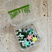Load image into Gallery viewer, Personalized Seed Bead Camp Bead Kit // Sleepaway Camp • Day Camp • Bunk Gift • Elastic Cord
