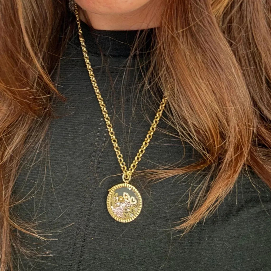 Sterling Silver Rolo Chain Necklace
