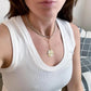 Paperclip Chain Necklace with Extender