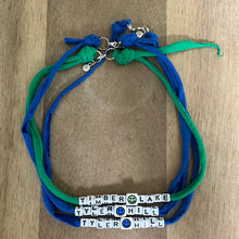 Load image into Gallery viewer, Summer Camp Necklace and Wrap Bracelet • Customizable by Camp
