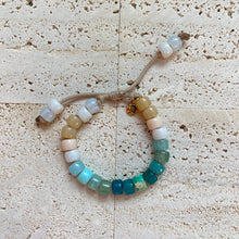 Load image into Gallery viewer, Meet Me in Marrakech • Gemstone Adjustable Beaded Bracelet
