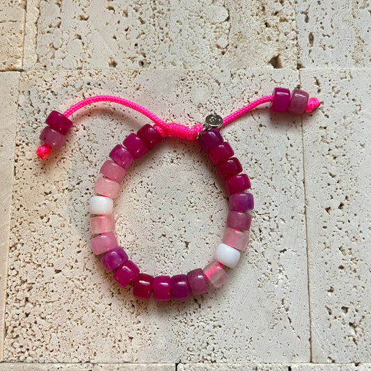Barbie Dreamhouse, Gemstone Adjustable Beaded Bracelet