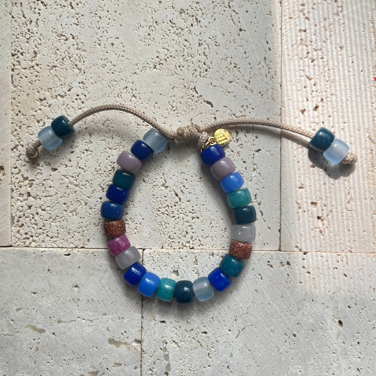 The Greenporter Gemstone Beaded Bracelet