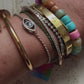Fruit Salad, Candy Gemstone Beads Bracelet