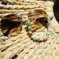 Sunset Beach • Gemstone Beaded Bracelet