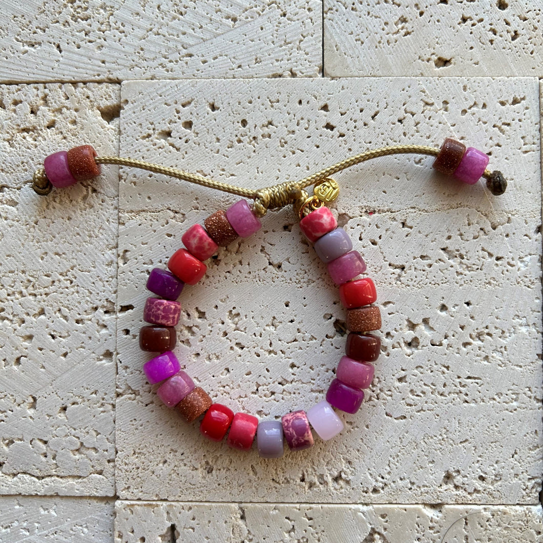 Valentine’s Day Bracelet II, Candy Beads Bracelet
