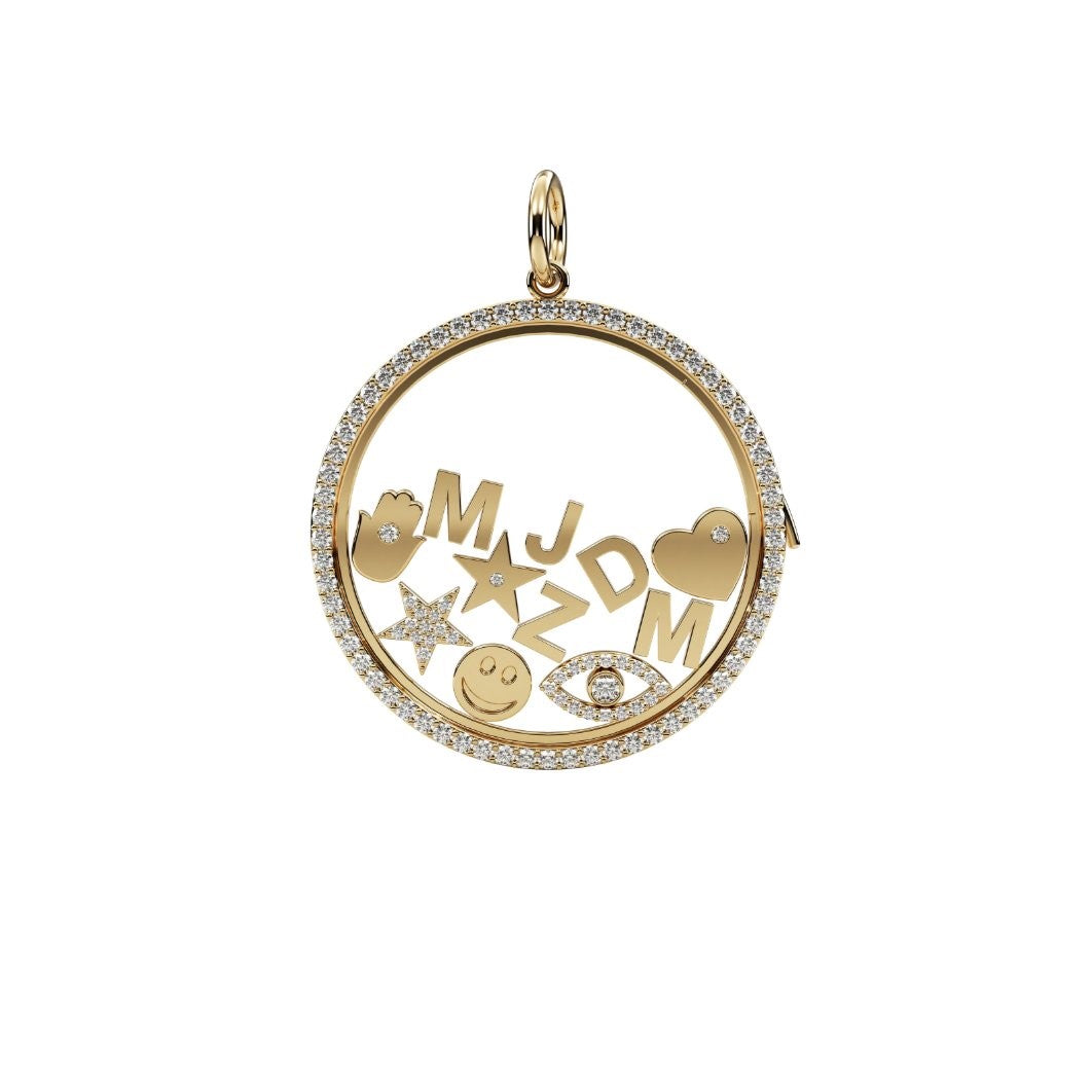 Floating Locket Charms
