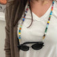 Natural Gemstone Beaded Sunglass Chain