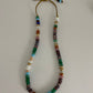 Under the Sea Glass Pony Bead Necklace