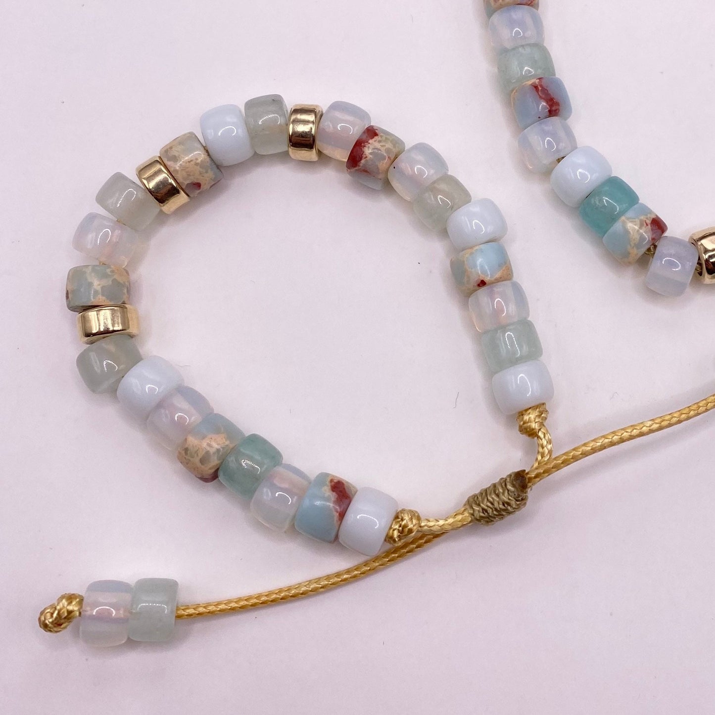 The Henry Gemstone & 14k Gold Bracelet