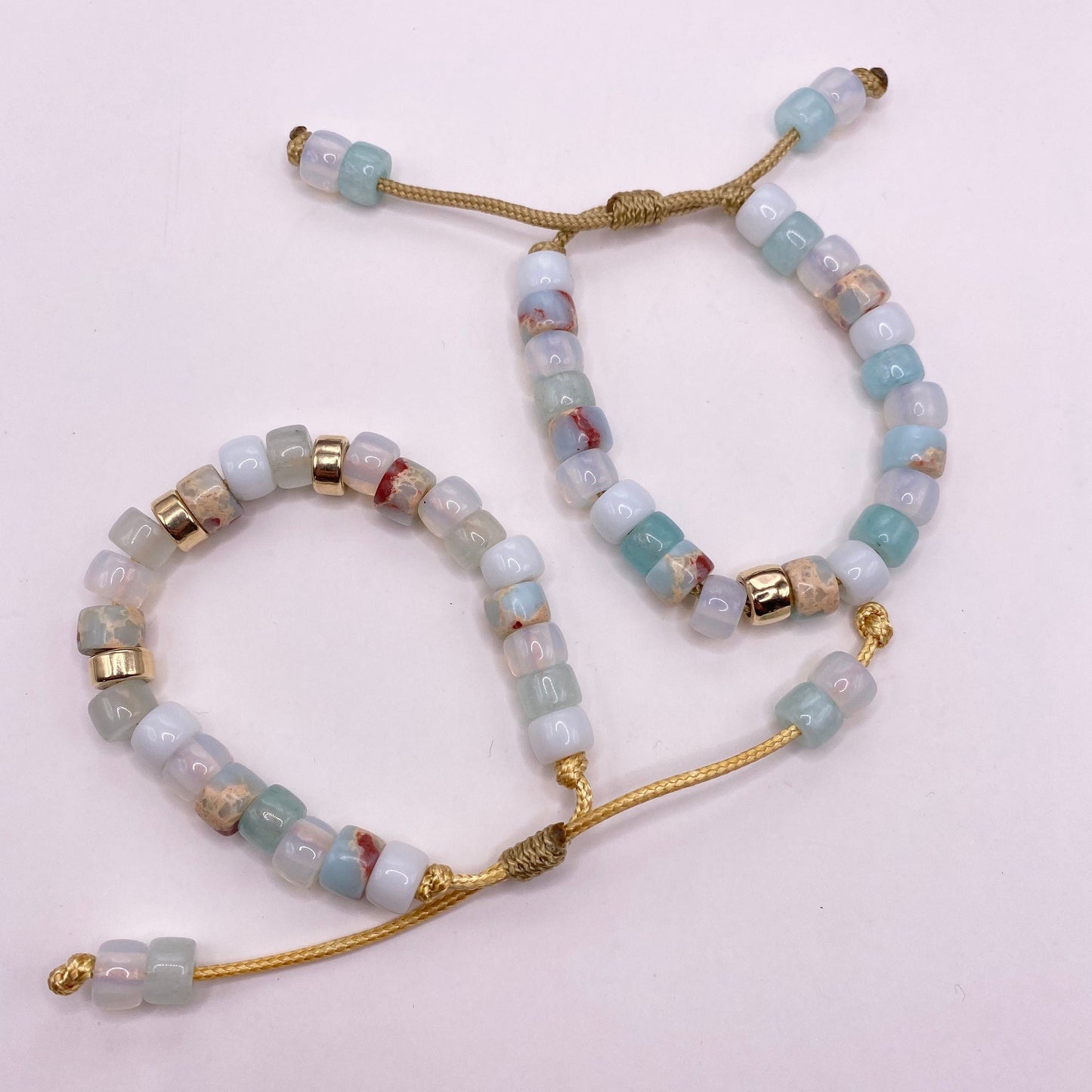 The Henry Gemstone & 14k Gold Bracelet