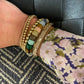 The Marella • Natural Gemstone Beaded Bracelet • Personalized