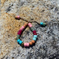 Rum Punch • Adjustable Gemstone Beaded Bracelet