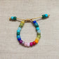 Technicolor Majik, Adjustable Gemstone Beaded Bracelets