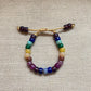 Technicolor Majik, Adjustable Gemstone Beaded Bracelets
