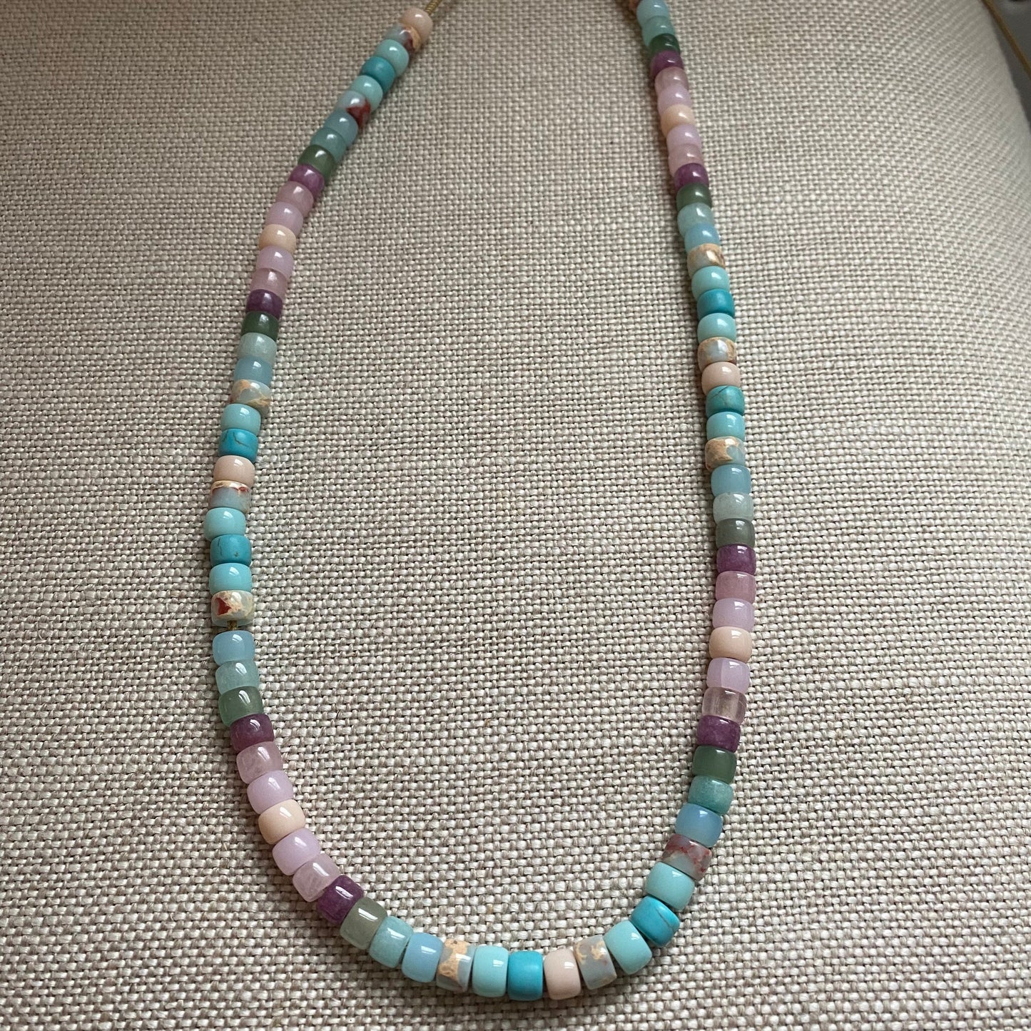 Water Nymph • Gemstone Beaded Necklace