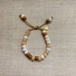 The Winter Whites Natural Stone Beaded Bracelet
