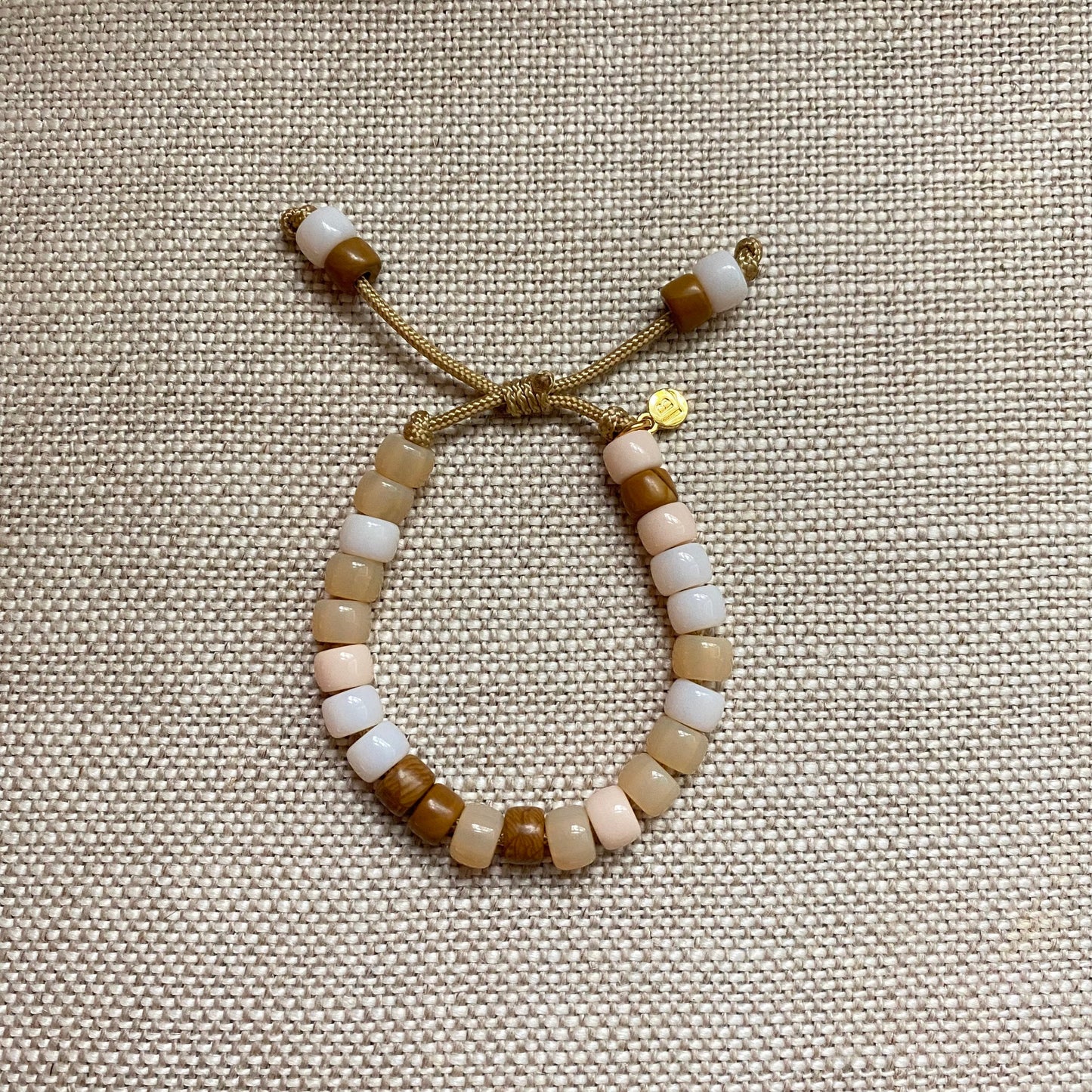 The Winter Whites Natural Stone Beaded Bracelet