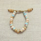 Skinny Minny • Henry Reese Gemstone Bracelet with Skinny 14k Gold Bead