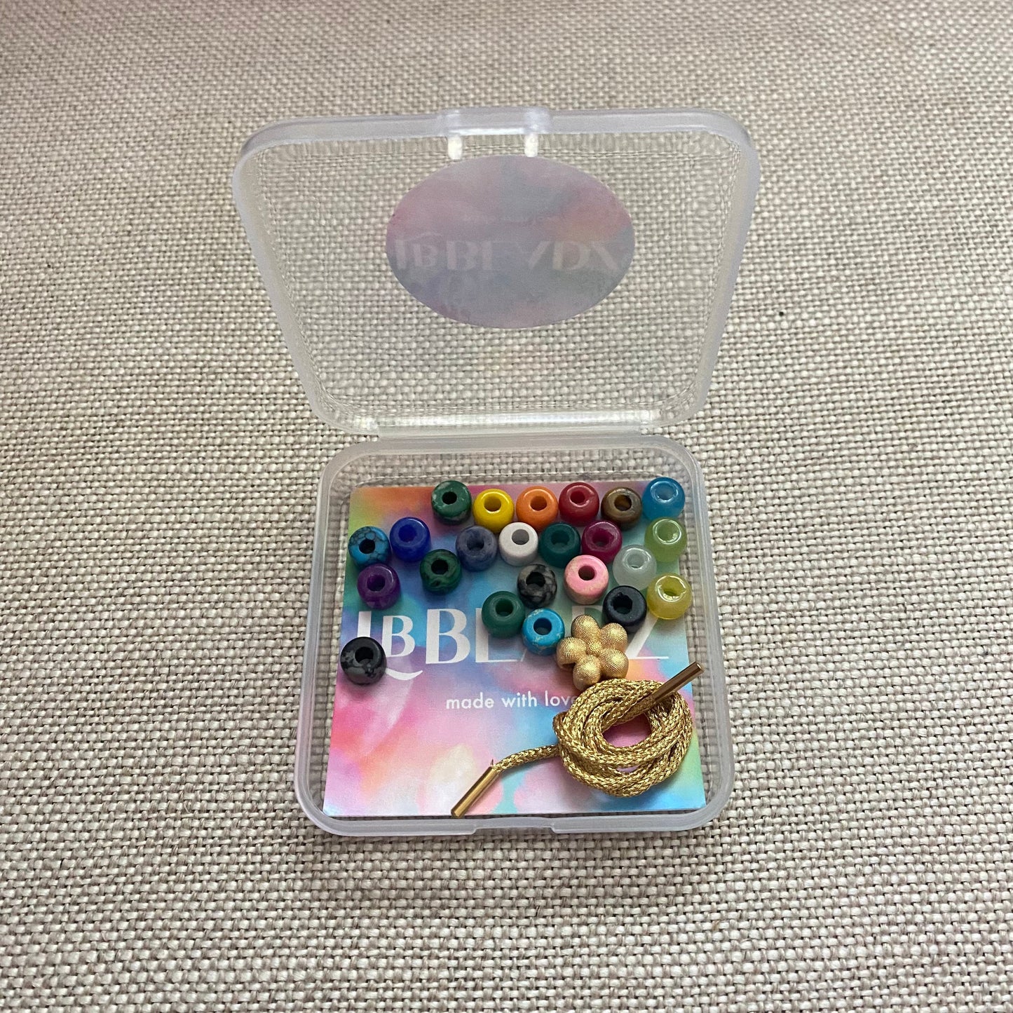 Gemstone Bead DIY Bracelet Kit