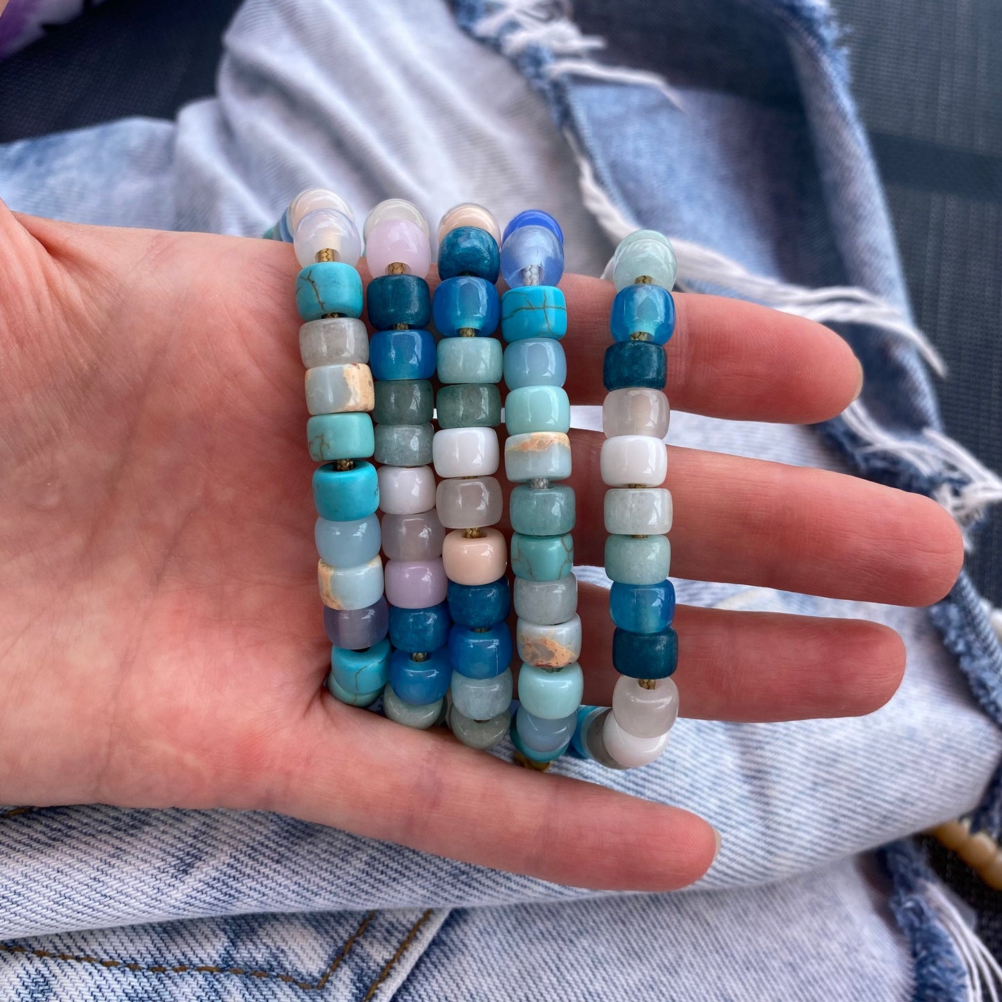 Navy Beach Gemstone
