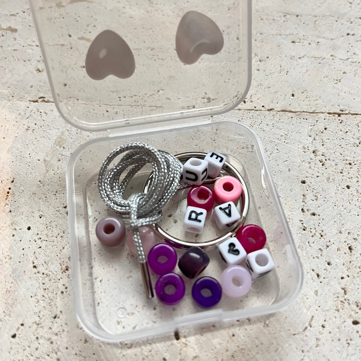DIY Keychain Bead Kit