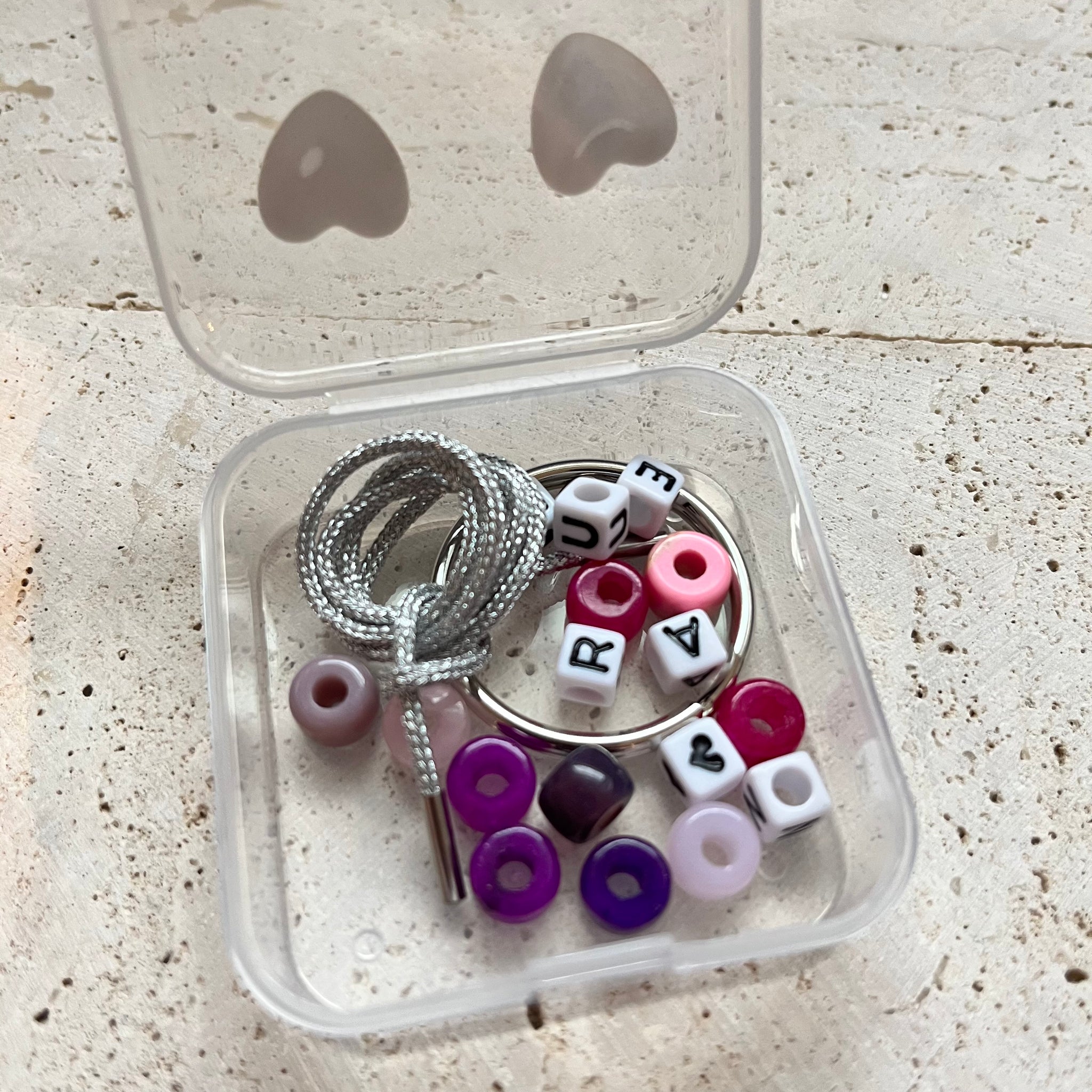 lb Beadz DIY Keychain Bead Kit Lucky